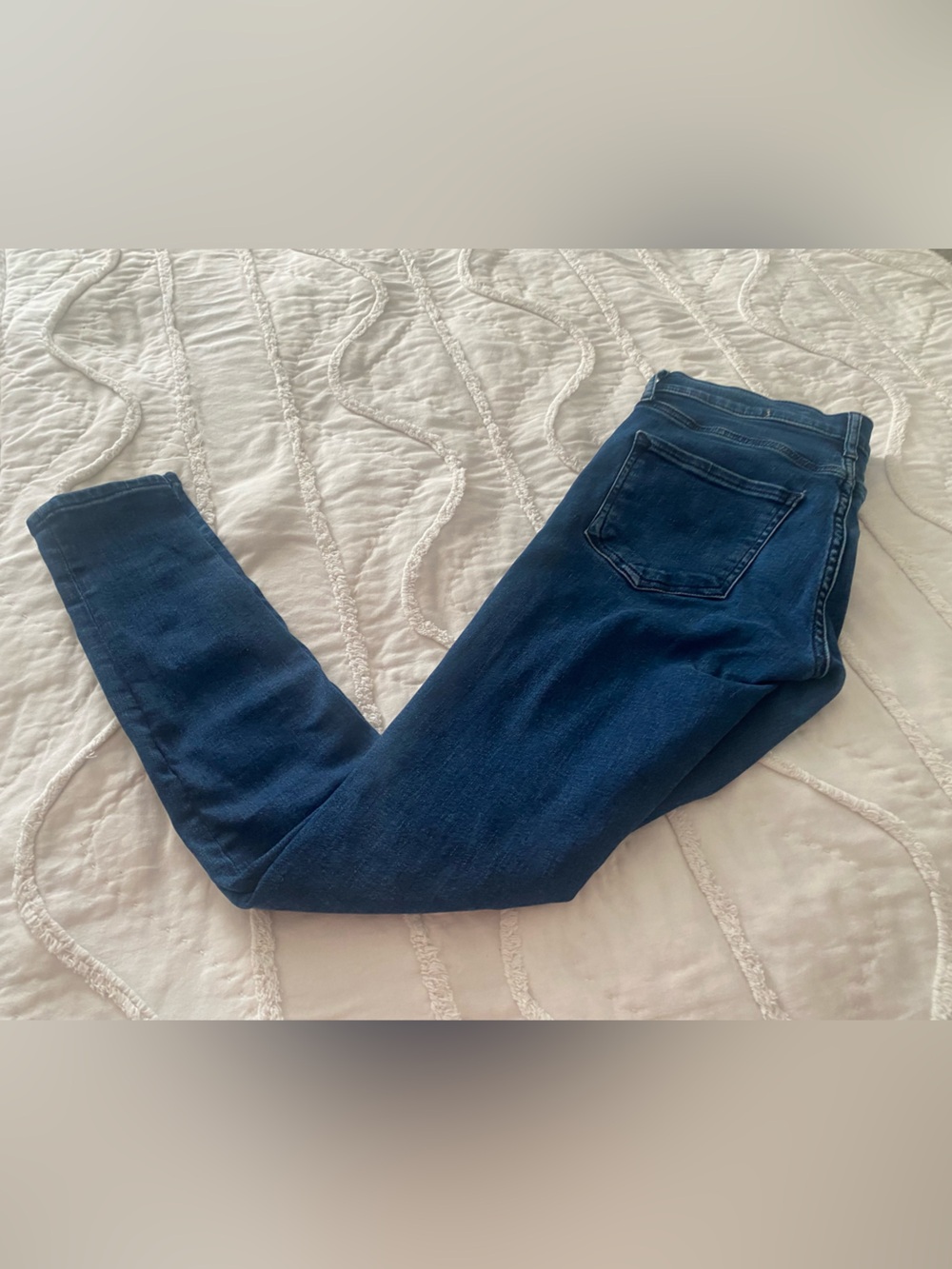 Express Skinny Jeans in Deep Blue SZ 2